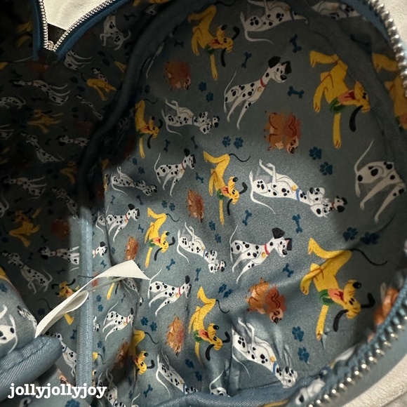 NWOT Loungefly Disney Dogs Mini Backpack with Wallet and Lanyard Card Case Set - Picture 7 of 14